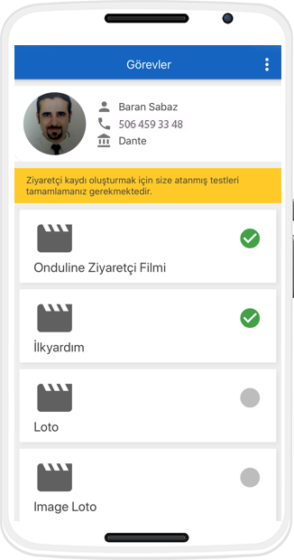 Wellcome App Screenshot