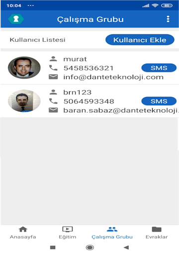 Wellcome App Screenshot